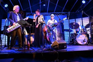 Marcus Schinkel, Daria Assmus, Marcel Richard, Wim de Vries (v.l.) © Foto: Sabine Büttner