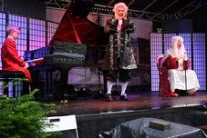 Ludwig van Beethoven Superstar Moritz Blome, Frank Oppermann, Rolf Mautz (v.L.) © Foto: Sabine Büttner